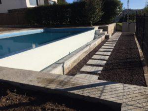 Nueva piscina particular entregada en Cantabria